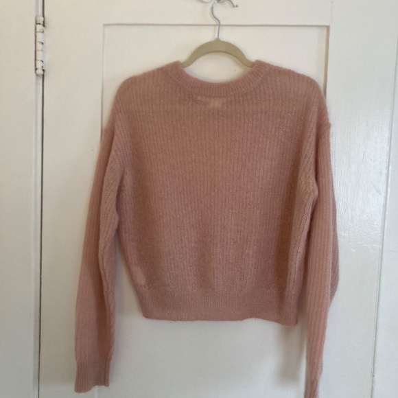 Veronica Beard Melinda Crewneck Sweater, Pink size S - Picture 5 of 6